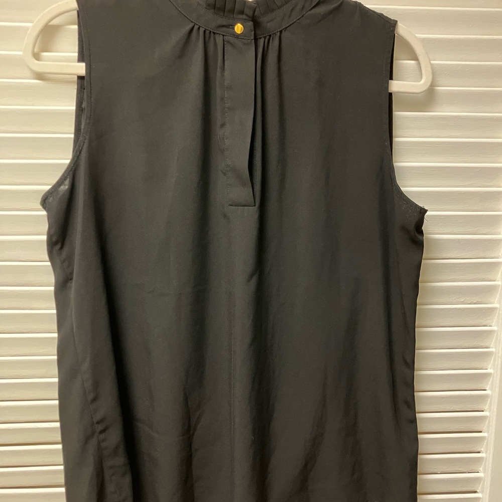 Calvin Klein black Sleeveless Blouse